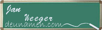 Jan Weeger Visitenkarte
